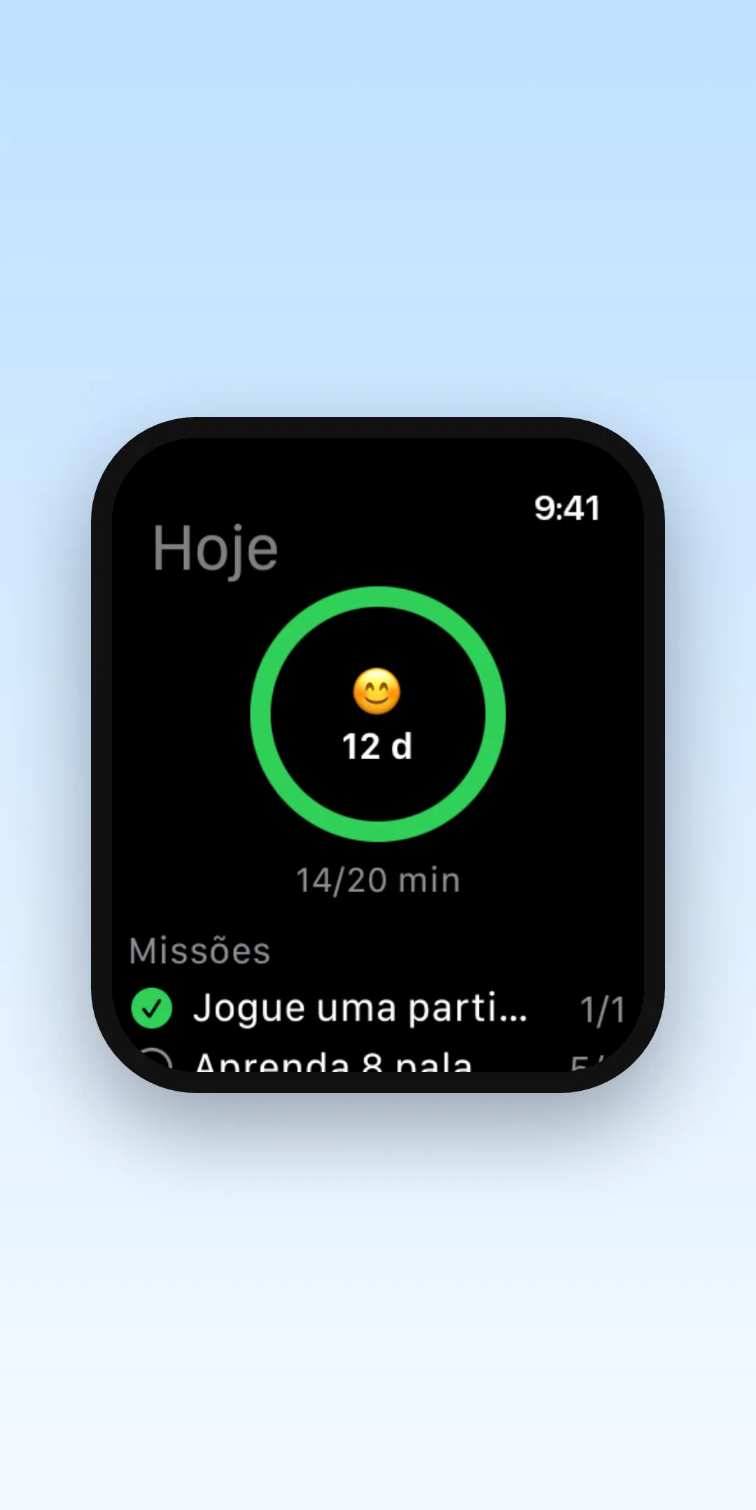 Agora no Apple Watch